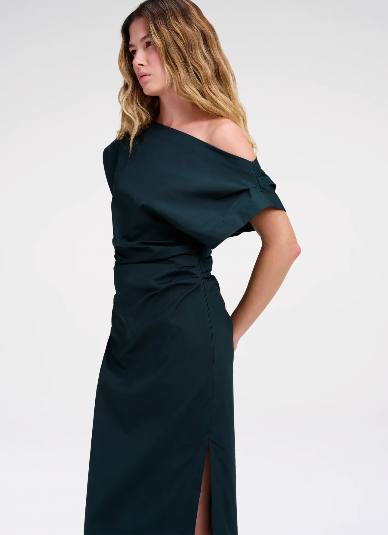 A.L.C. Womens Dresses 2 / Carbon Blue Nara Dress