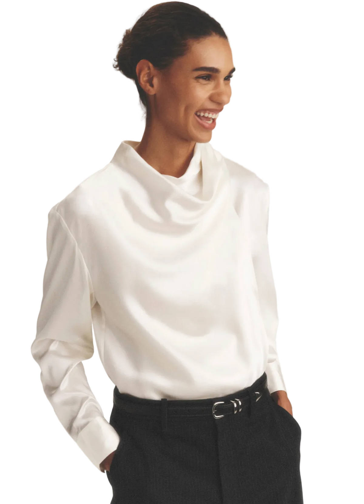 A.L.C. Womens Novelty Tops 0 / Off White Nadine Top