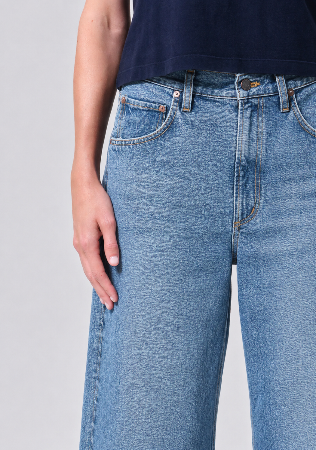 AGOLDE Womens Denim Low Curve Jean