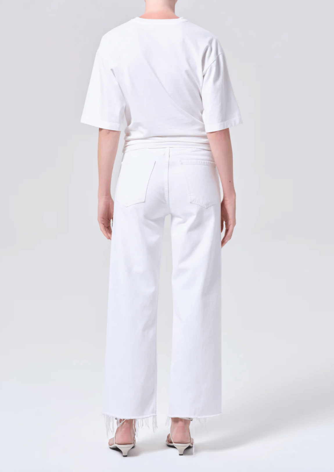 AGOLDE Womens Denim Ren Wide Leg Jean