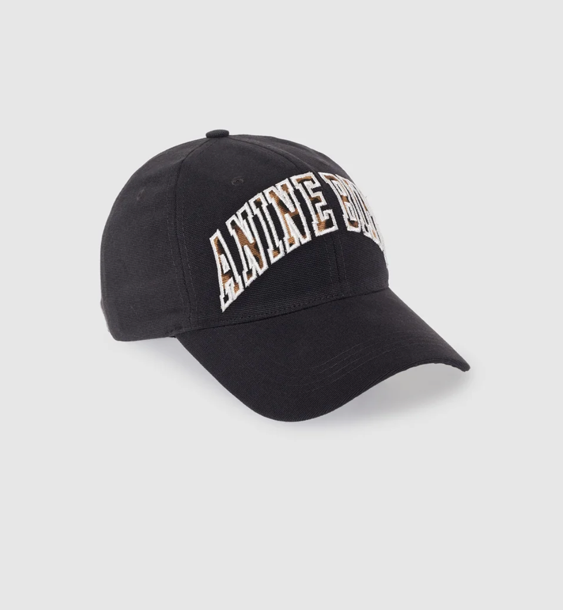Anine Bing Womens Accessories OS Jeremy Baseball Cap - Washed Black