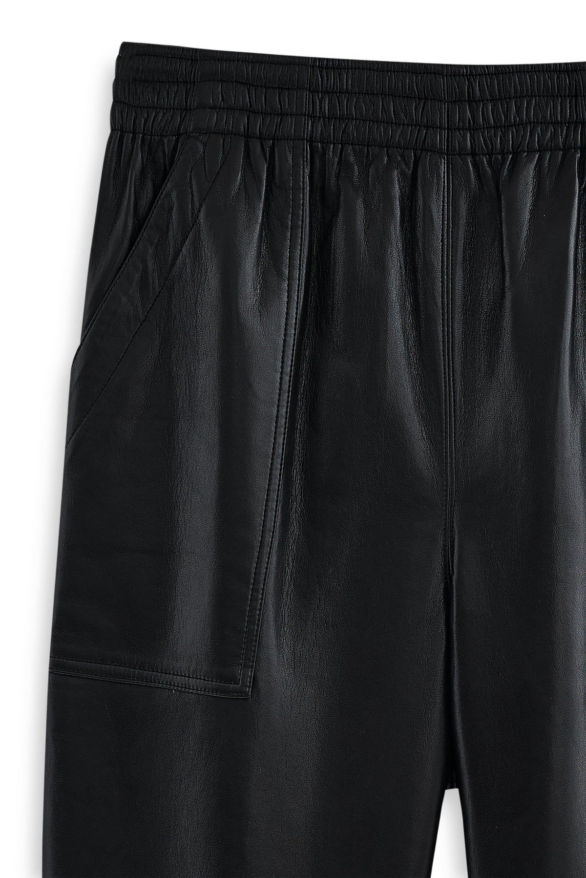 Anine Bing Womens Bottoms Billy Pant - Recycled Leather