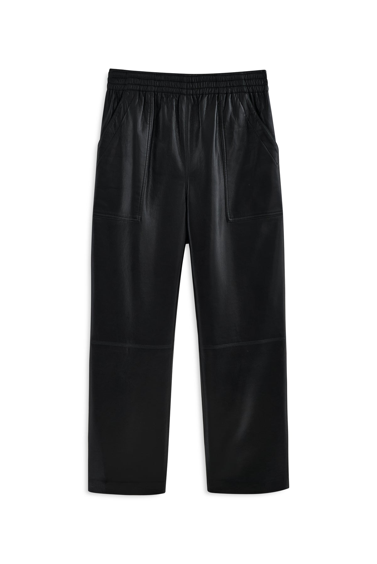 Anine Bing Womens Bottoms XSmall / Black Billy Pant - Recycled Leather