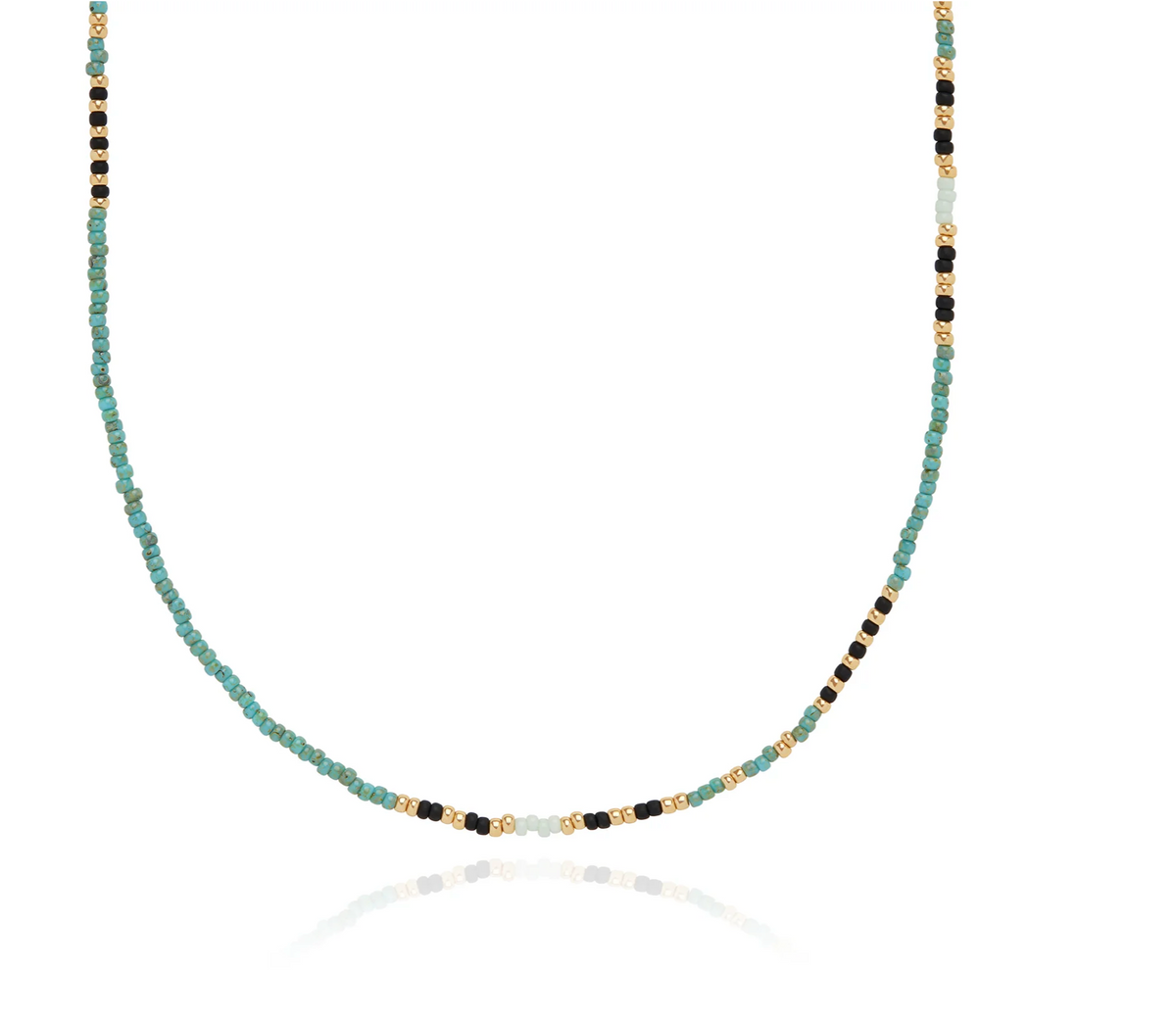 ANNA BECK Womens Jewelry Amai Beaded Necklace - 18”