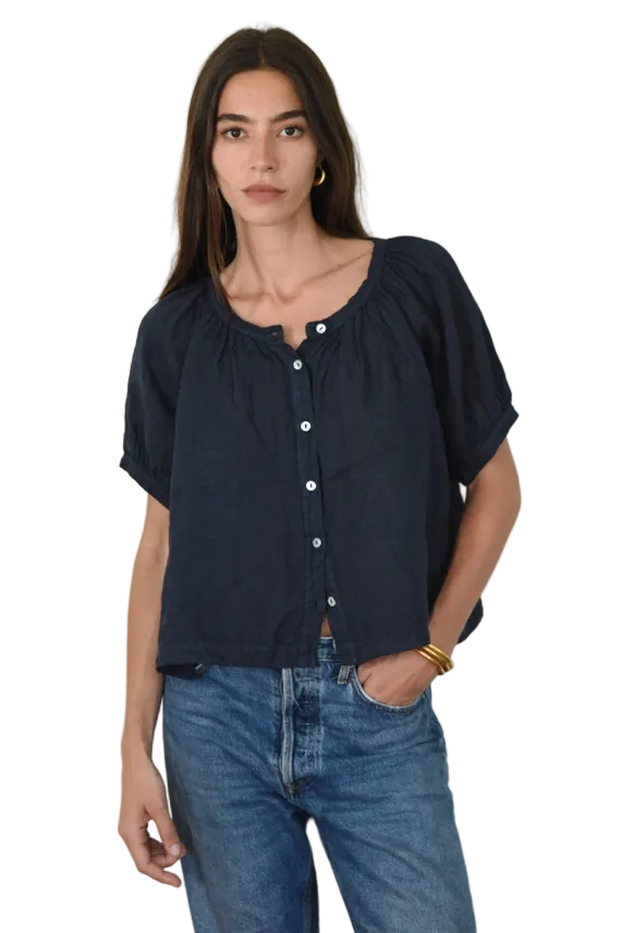 Beachwood The Label Womens Novelty Tops S/M / Midnight The Jade Blouse