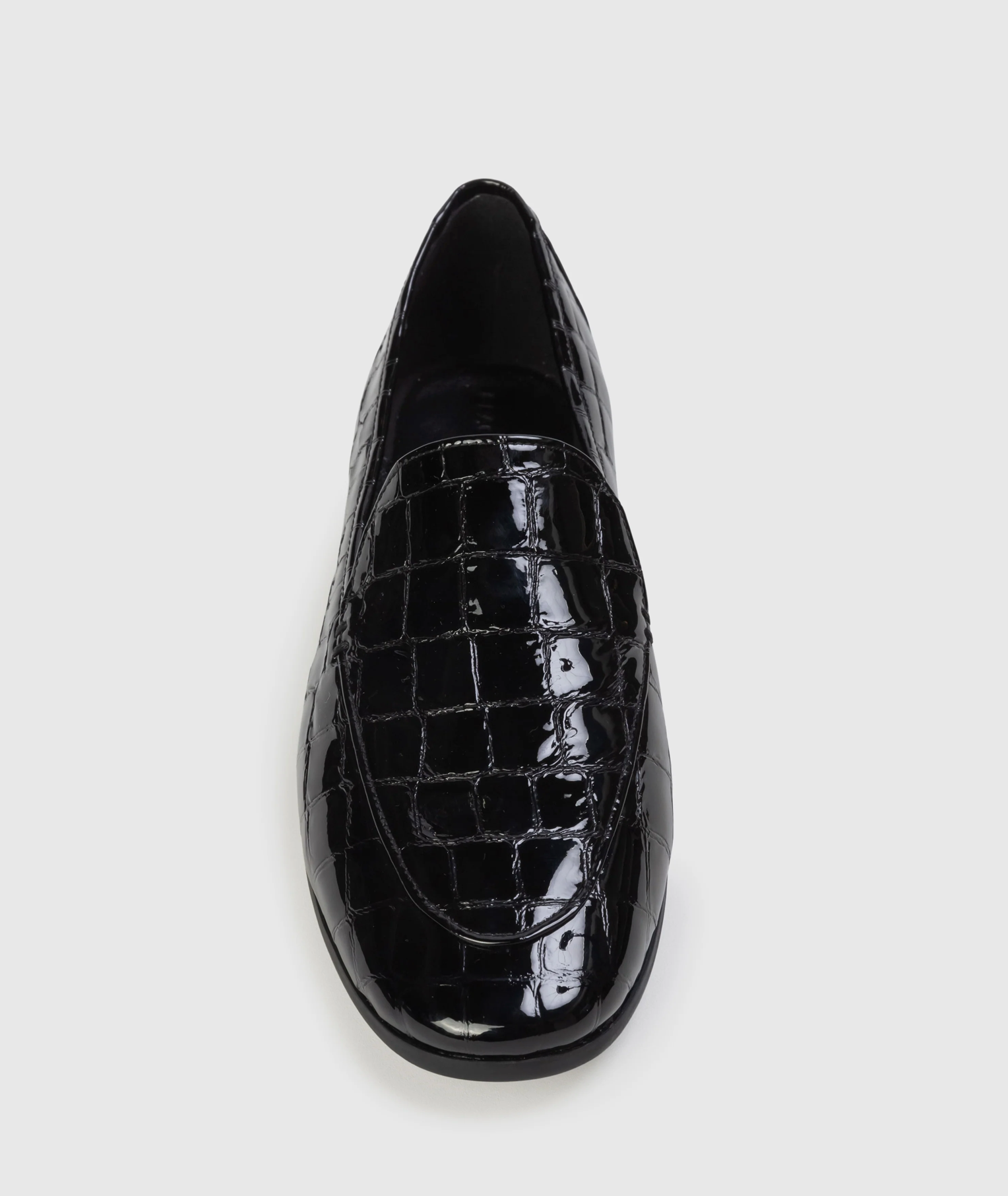 Black Suede Studio Womens Shoes Allie Loafer