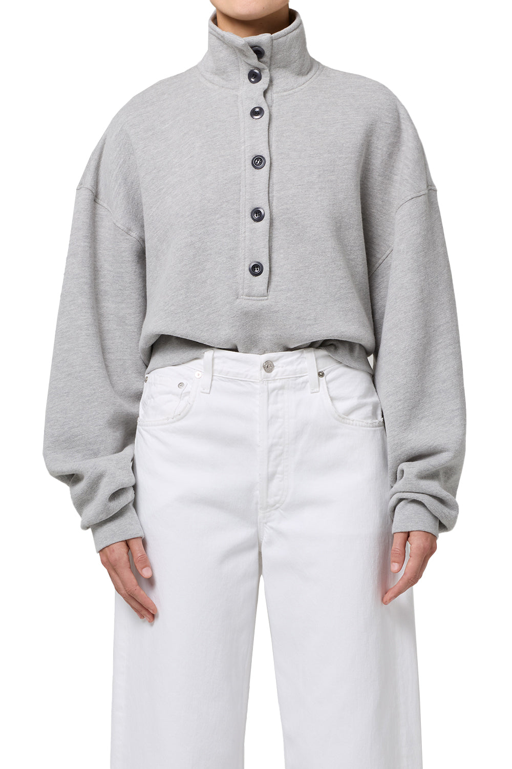 Citizens of Humanity Womens Sweaters Mirelle Funnel Neck