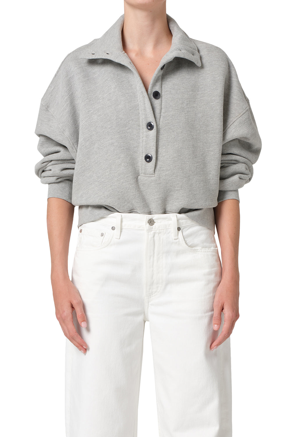 Citizens of Humanity Womens Sweaters Mirelle Funnel Neck