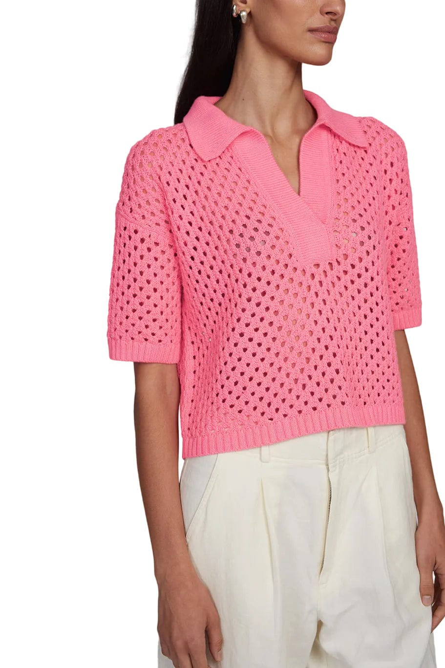 Eleven Six Womens Novelty Knit Tops Nina Polo