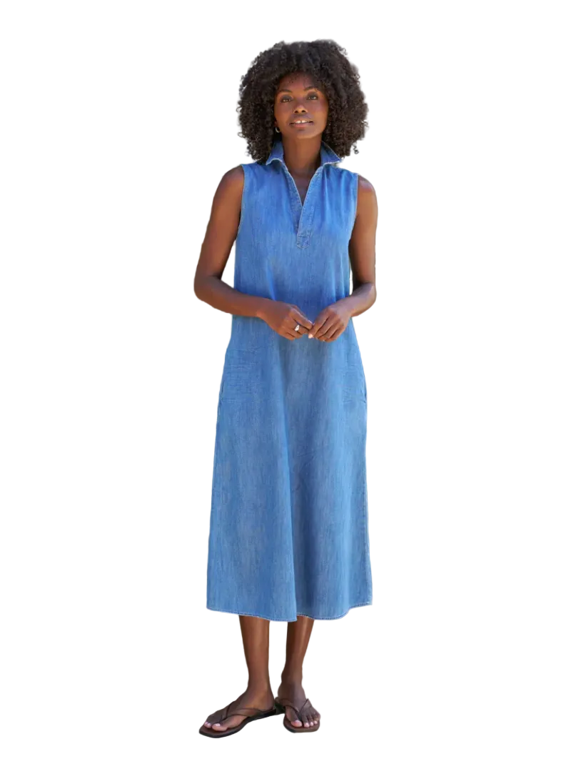 Frank & Eileen Womens Dresses Maxi Polo Dress