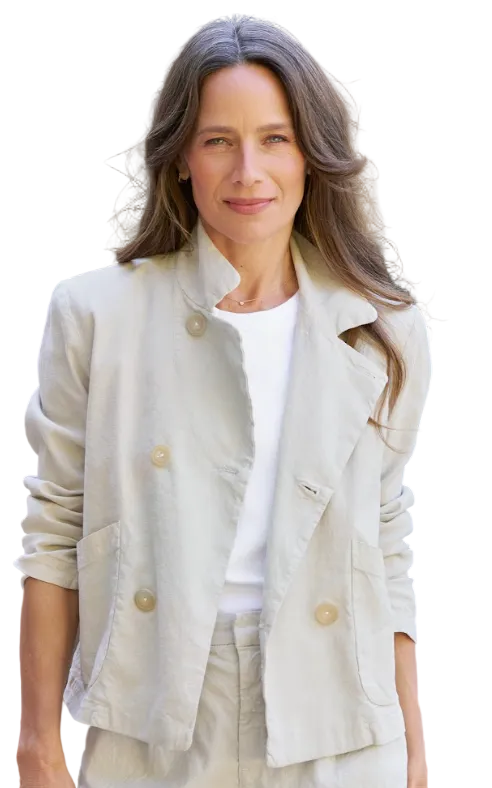 Frank & Eileen Womens Jackets Mini English Peacoat
