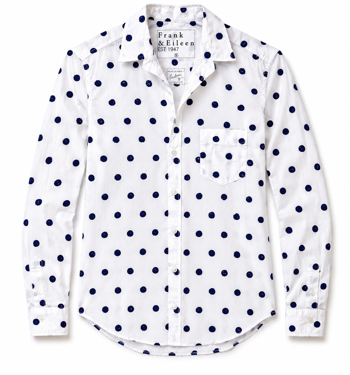 Frank & Eileen Womens Novelty Tops Relaxed Button-Up Shirt