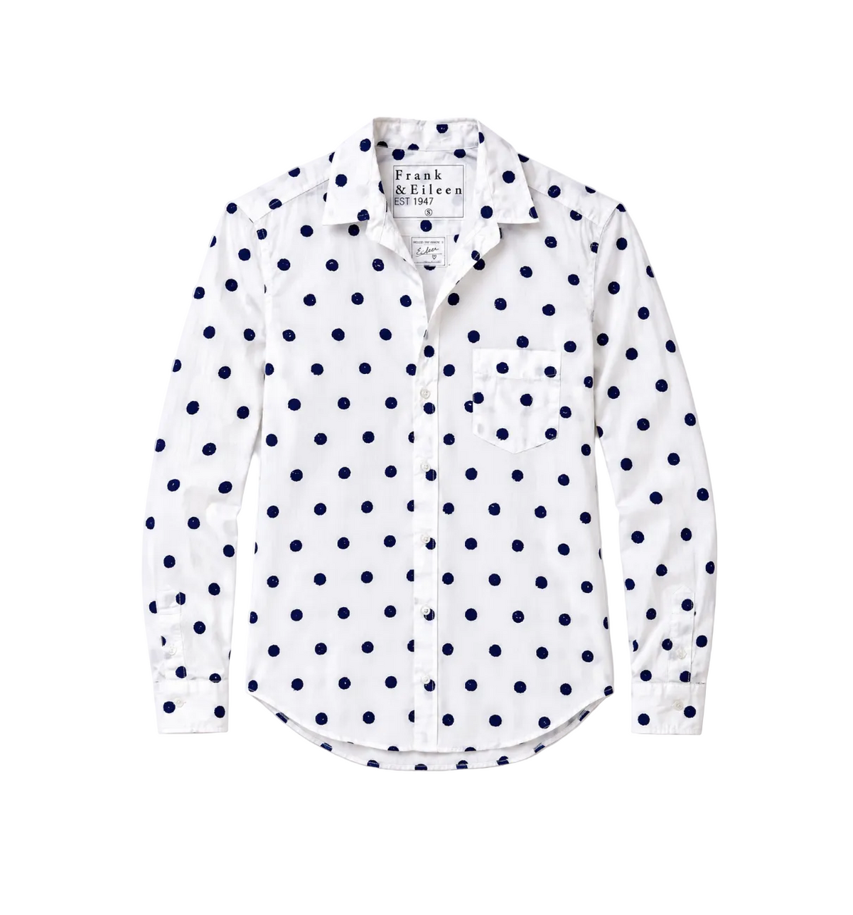 Frank & Eileen Womens Novelty Tops Relaxed Button-Up Shirt