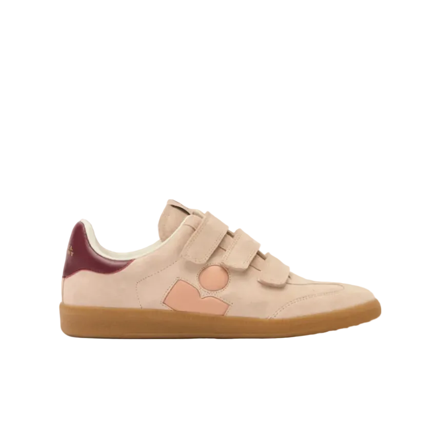 Isabel Marant Womens Shoes Beth Sneaker - Pale Pink + Peach
