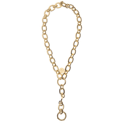 Jane Win Womens Jewelry Lariat Multi-Style Chunky Link Chain