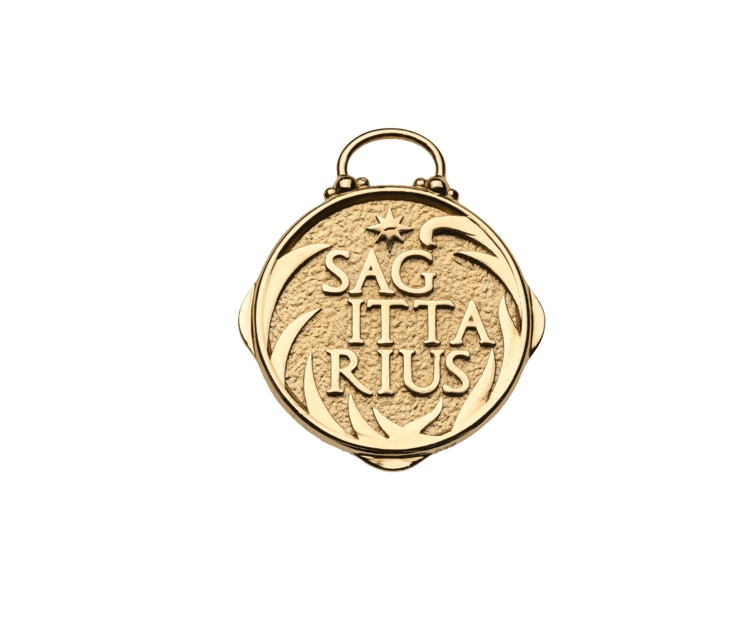 Jane Win Womens Jewelry Zodiac Small Coin Necklace