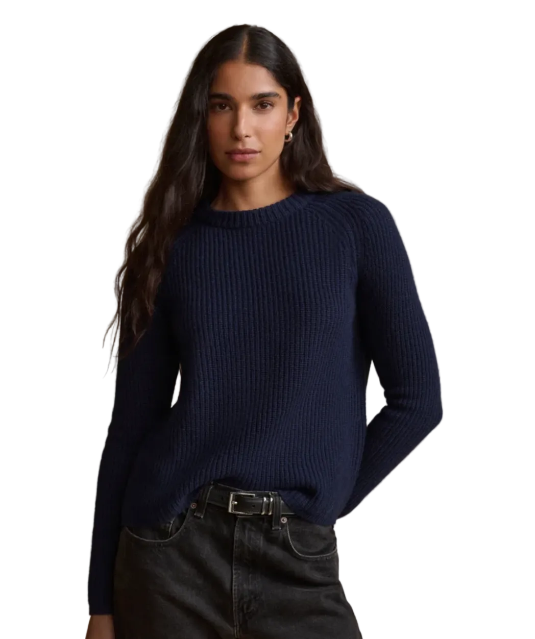 Jenni Kayne Womens Sweaters - Cashmere XSmall / Chartreuse Cashmere Fisherman Crewneck, image 1 of 3