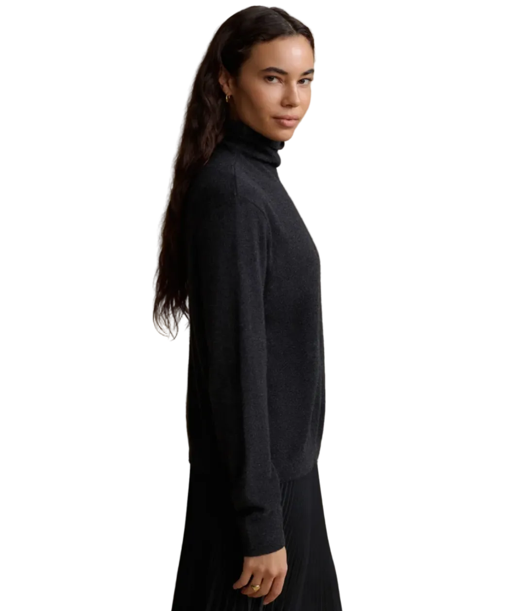 Jenni Kayne Womens Sweaters - Cashmere Flynn Cashmere Turtleneck, image 2 of 3