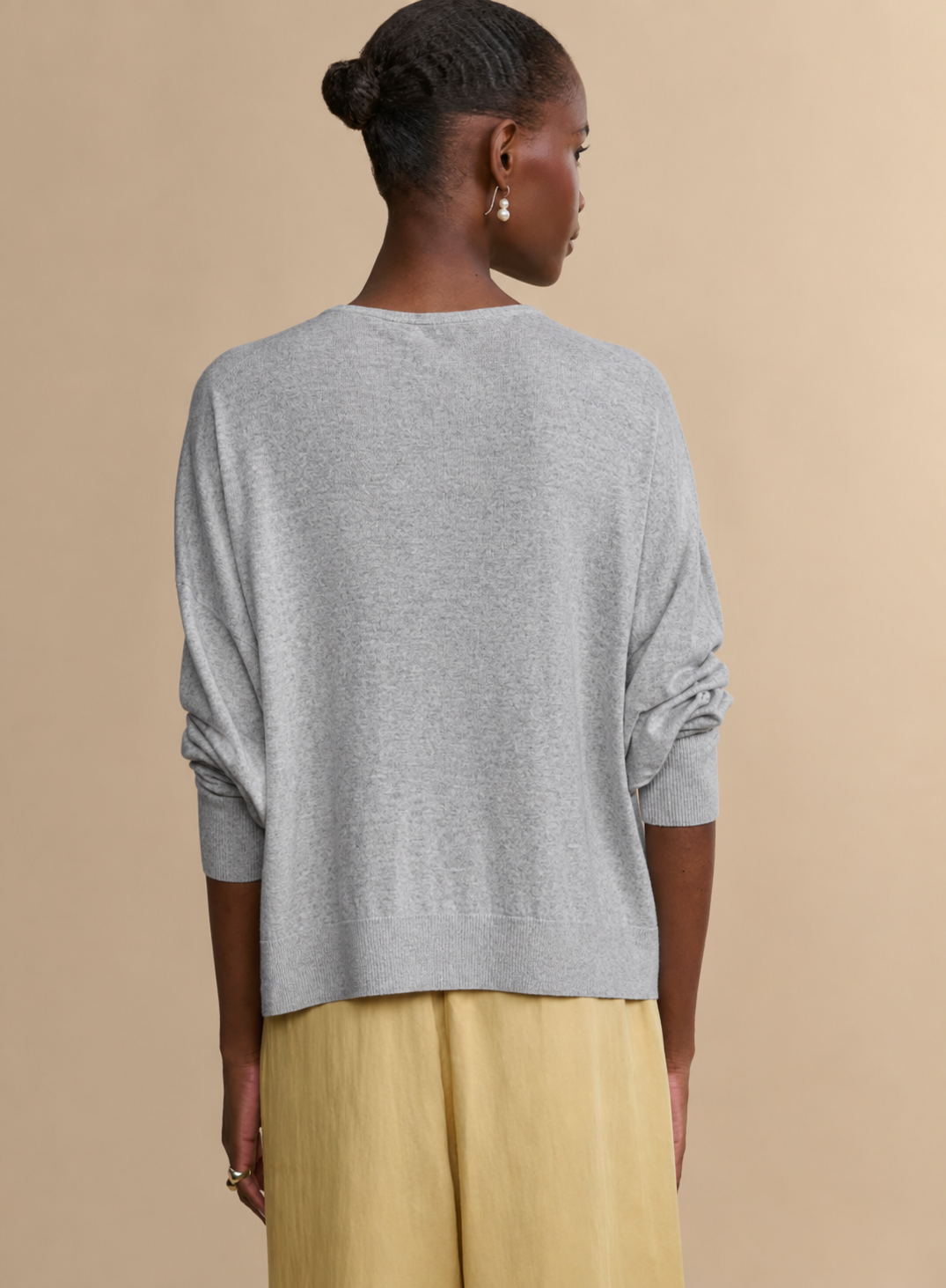 Jenni Kayne Womens Sweaters Dree V-Neck Sweater