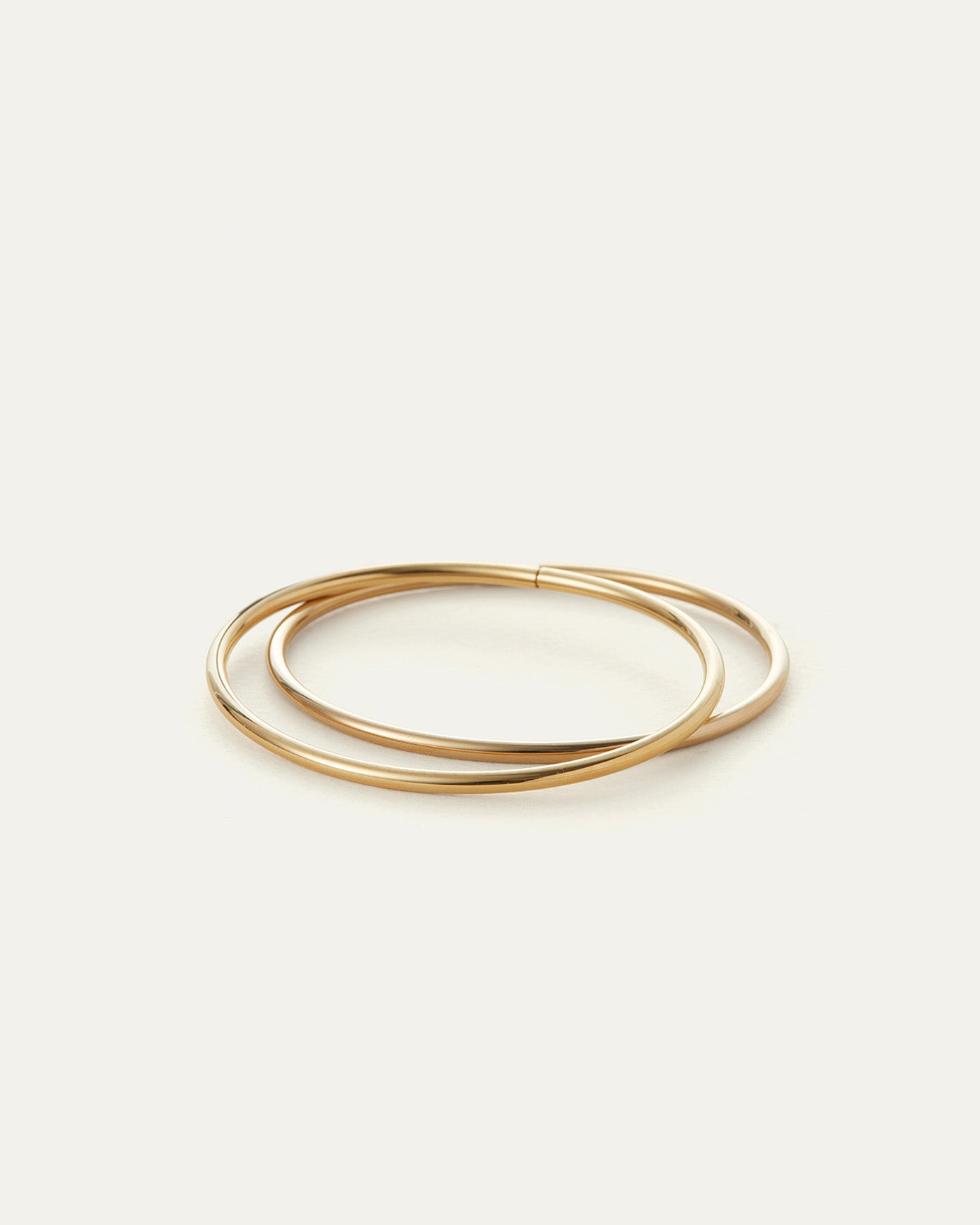 Jenny Bird Womens Jewelry Dane Bangle Set 2 Pk M - Gold