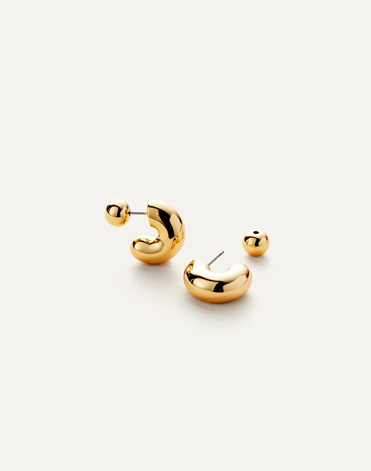 Jenny Bird Womens Jewelry Tome Hoops - Small