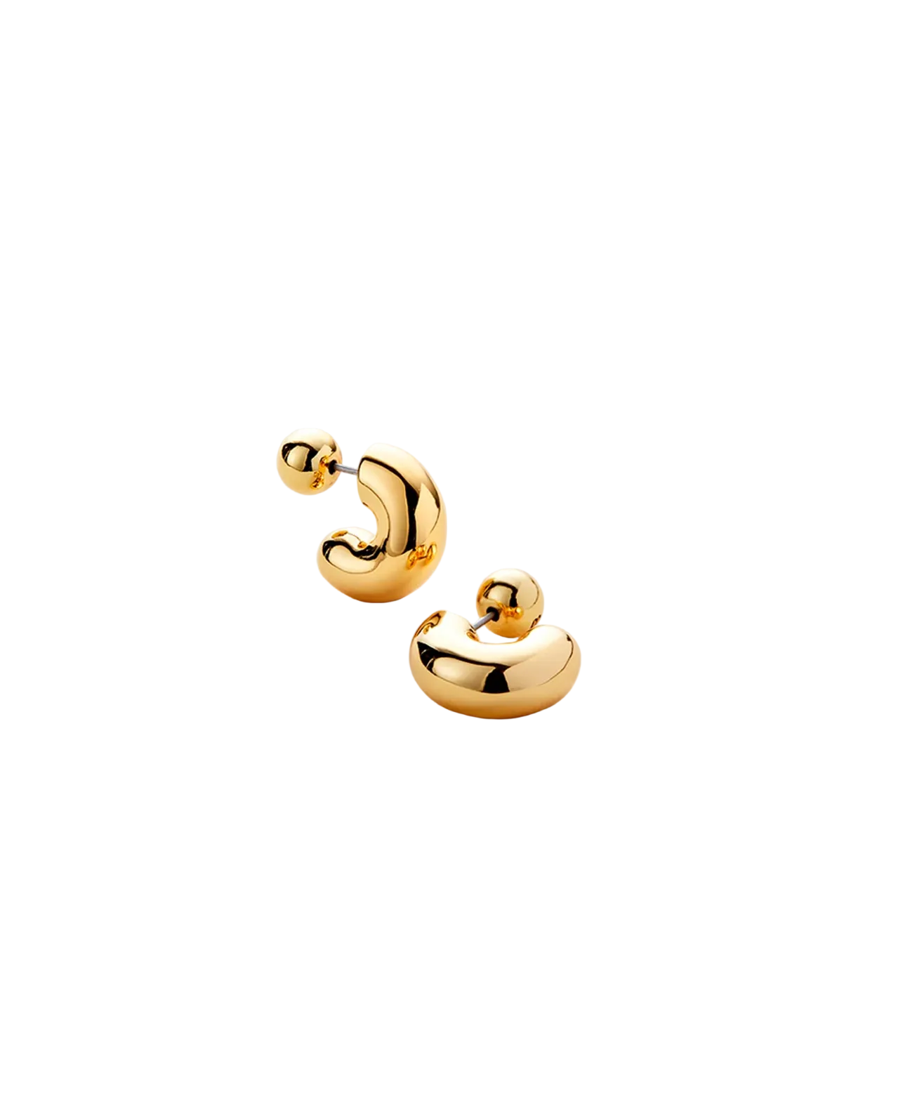 Jenny Bird Womens Jewelry Tome Hoops - Small