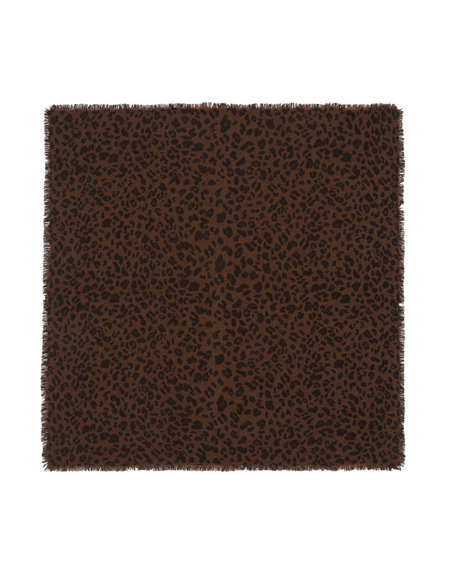 Kujten Womens Accessories Marron Hachiko Leopard