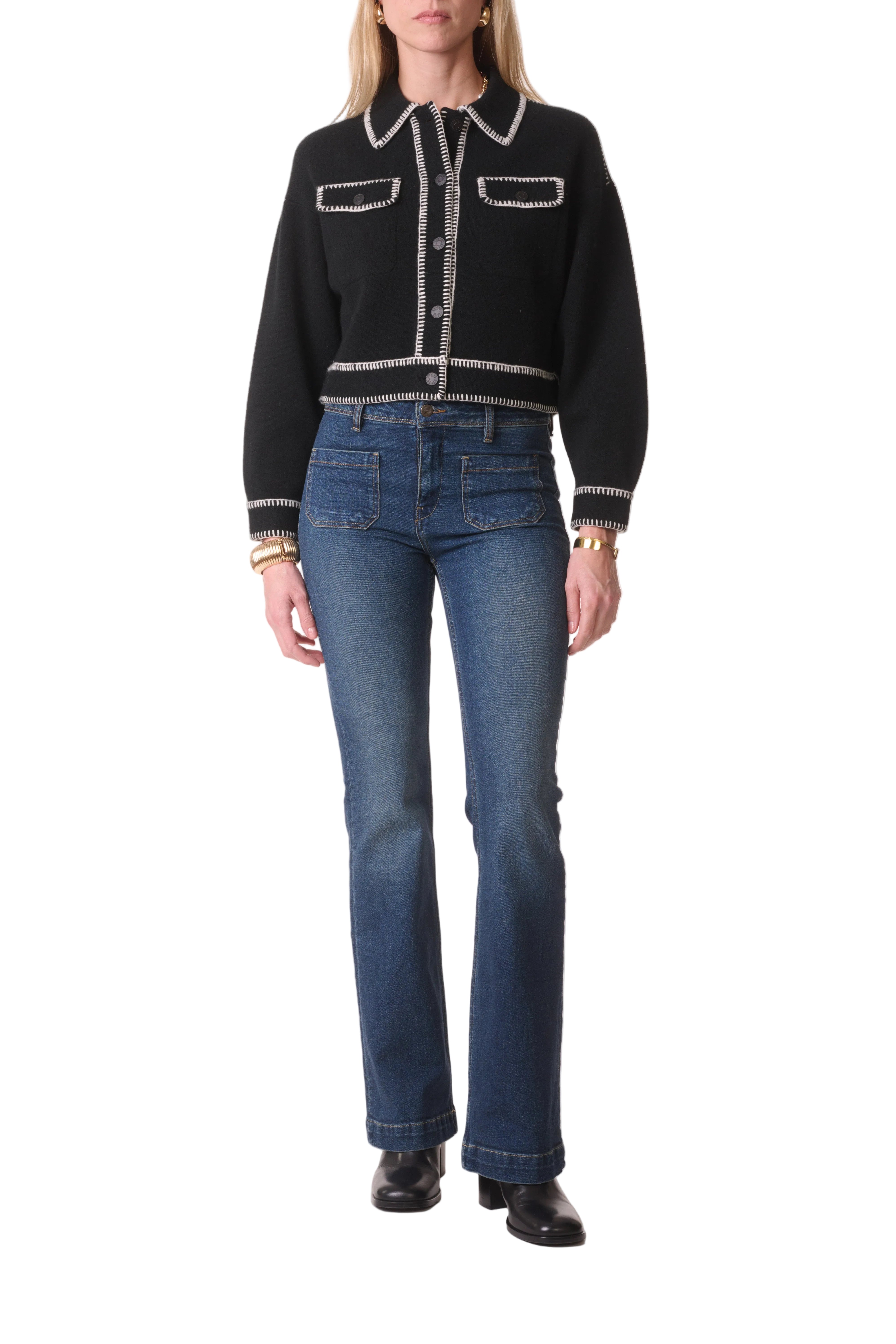 Kujten Womens Jackets 2 / Noir Area Jacket