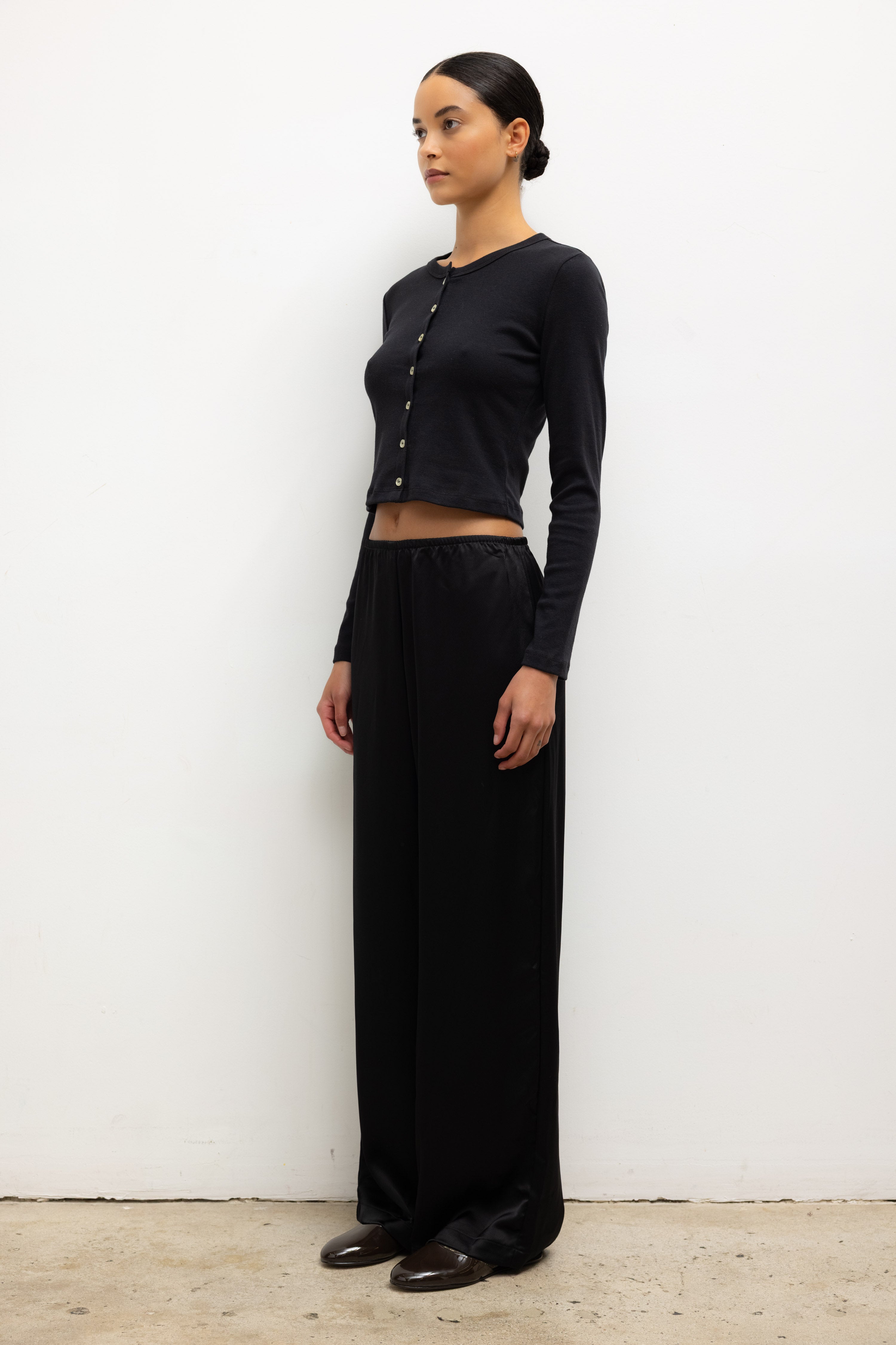 Leset Womens Bottoms Barb Wide Leg Pant