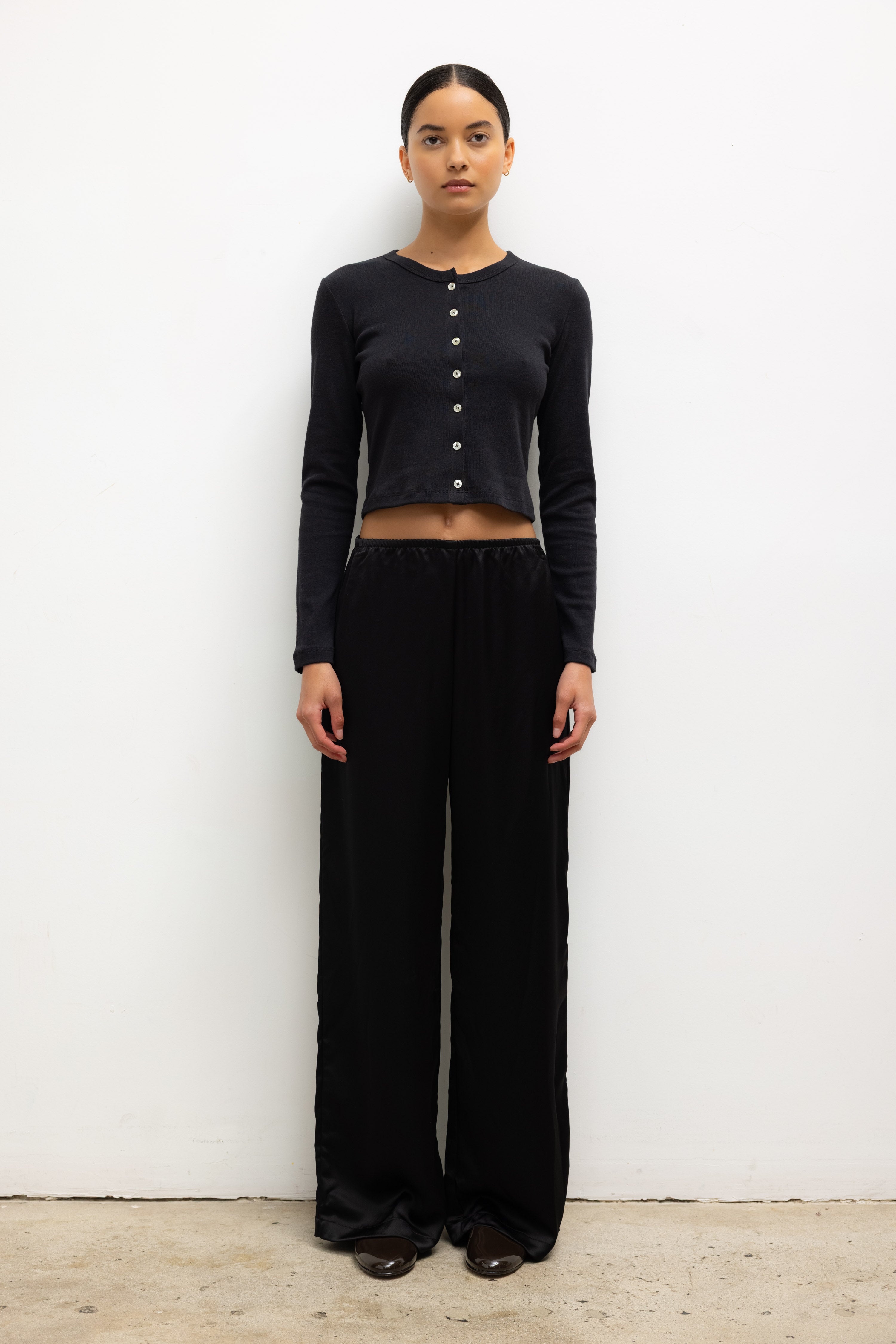 Leset Womens Bottoms Barb Wide Leg Pant