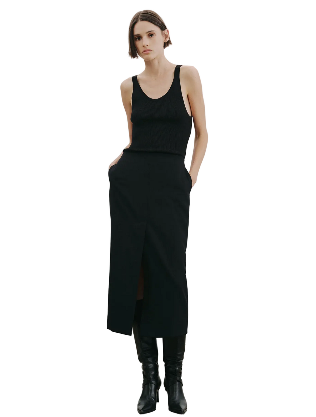 Nili Lotan Womens Bottoms Mariha Skirt, image 1 of 2