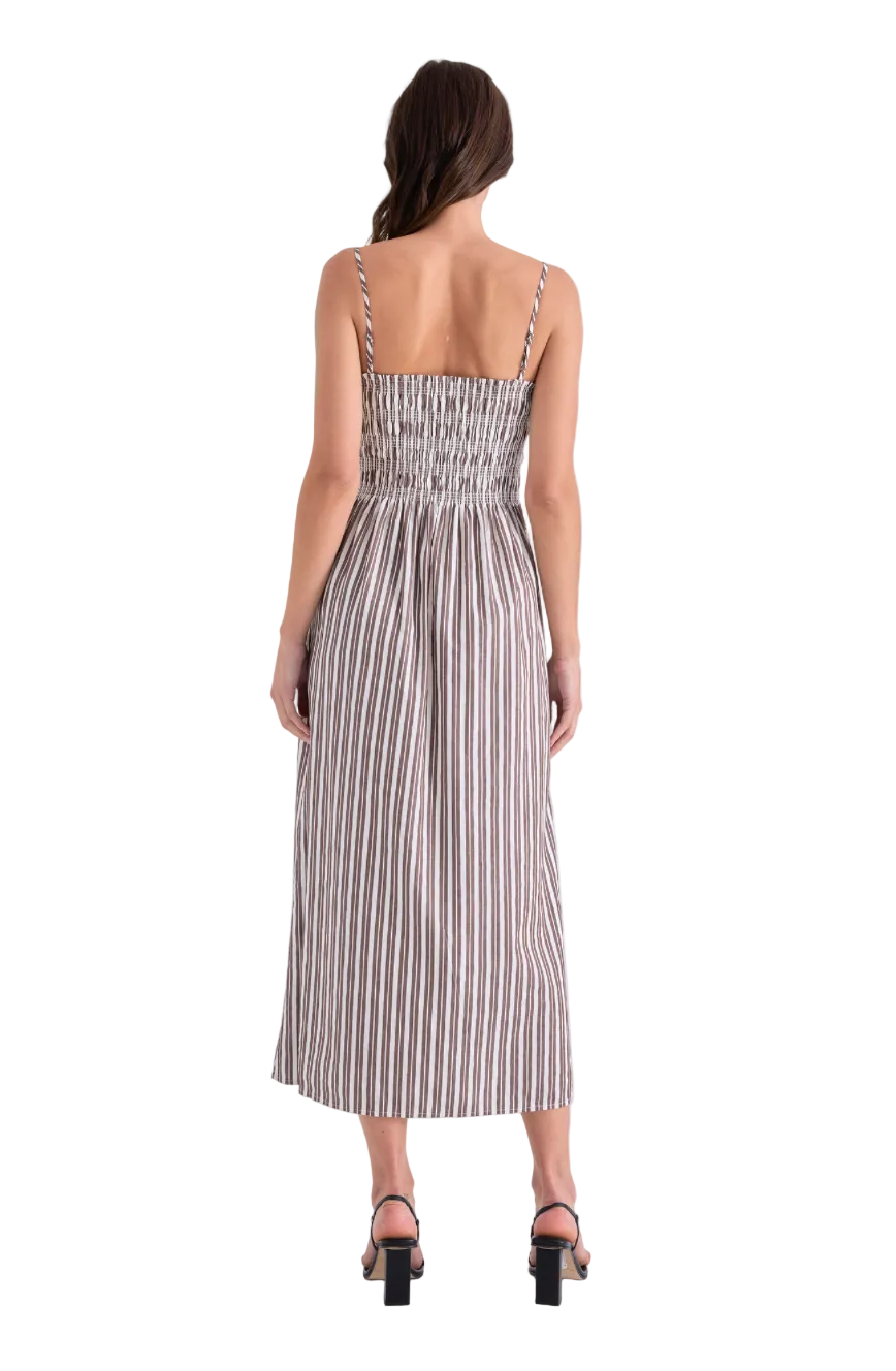Pistola Womens Dresses Bianca Shirred Bodice Dress