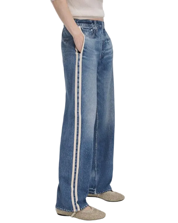 rag & bone Womens Denim Miramar Track Pull On