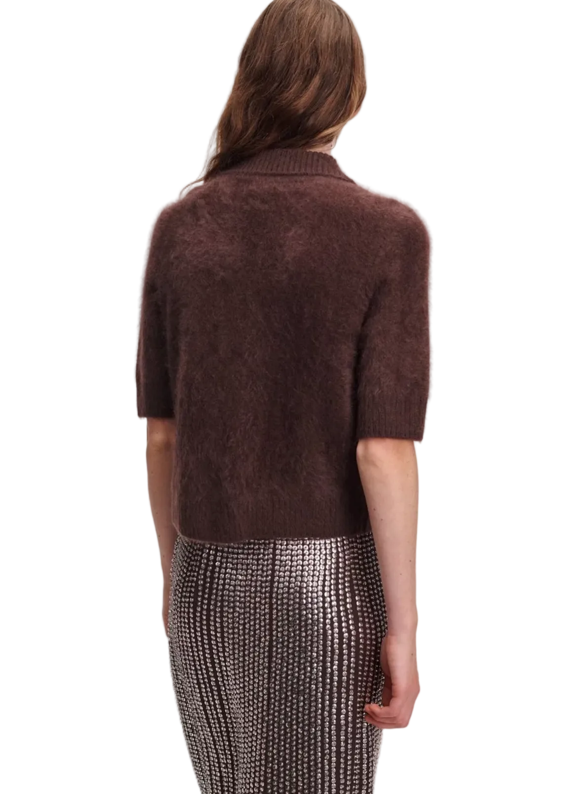 rag & bone Womens Sweaters - Cashmere Jada Brushed Cashmere SS Cardi