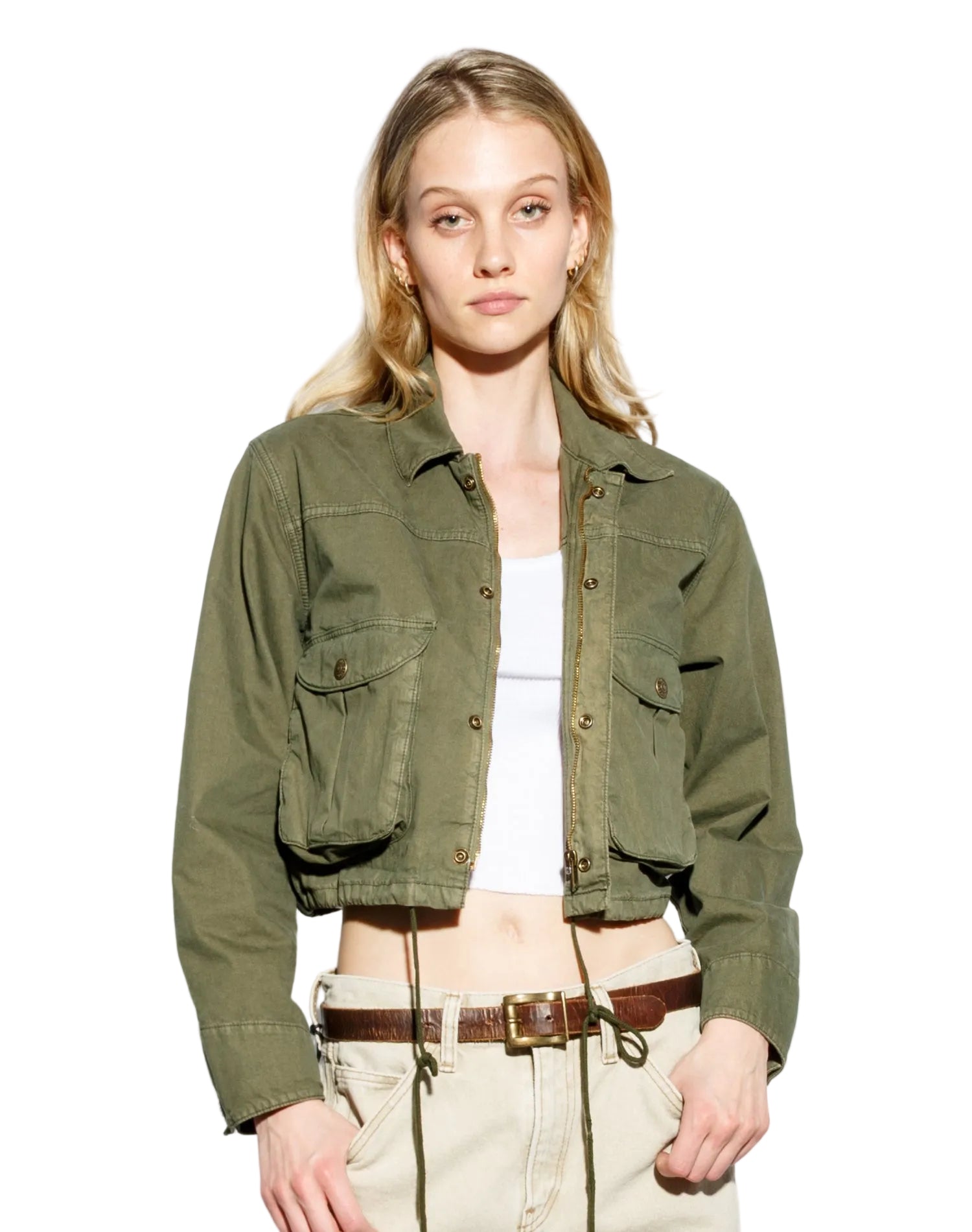 RE/DONE Womens Jackets XSmall / Fatigue Jessie Jacket