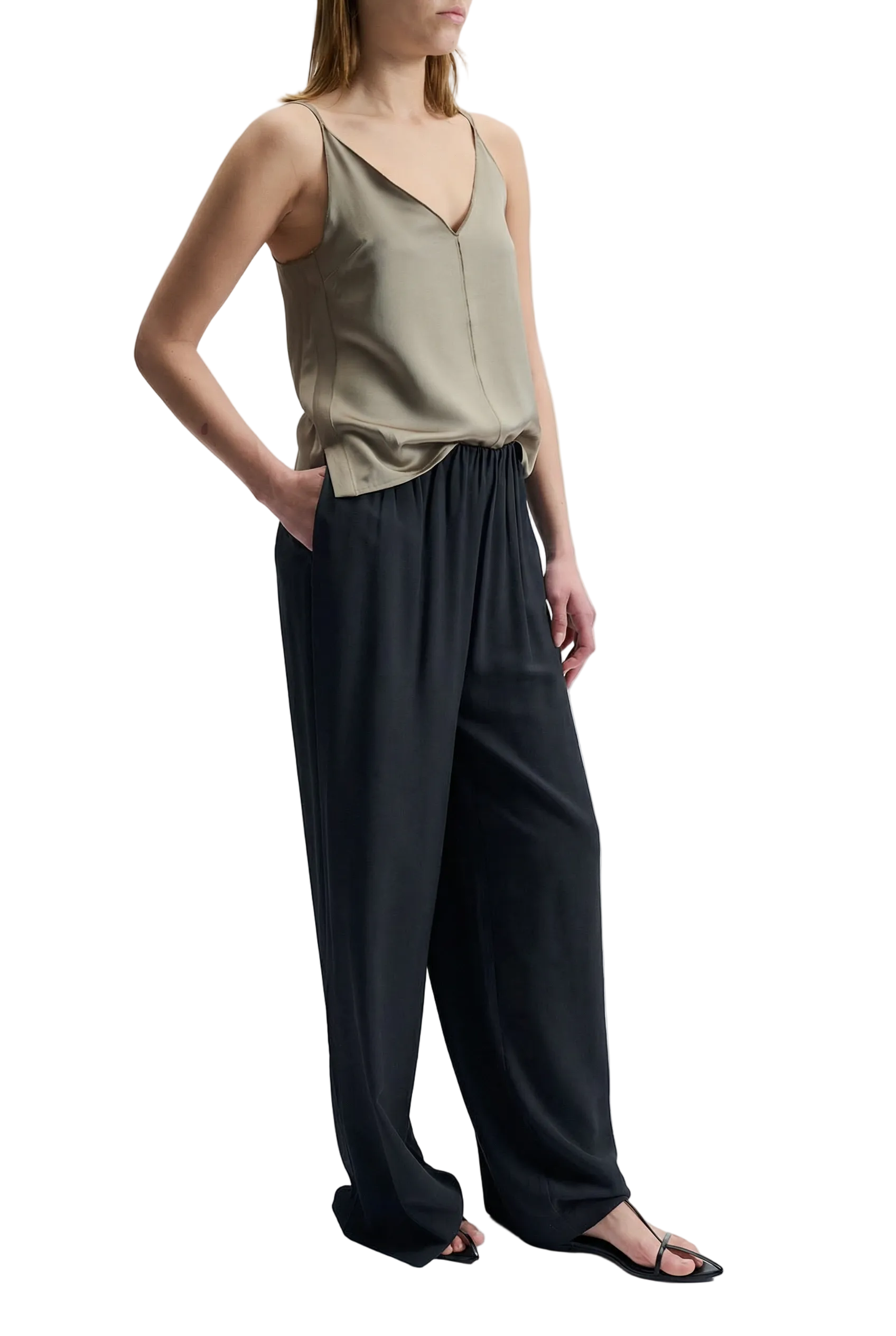 Saint Art New York Womens Bottoms Matte Paige Pull-on Pant