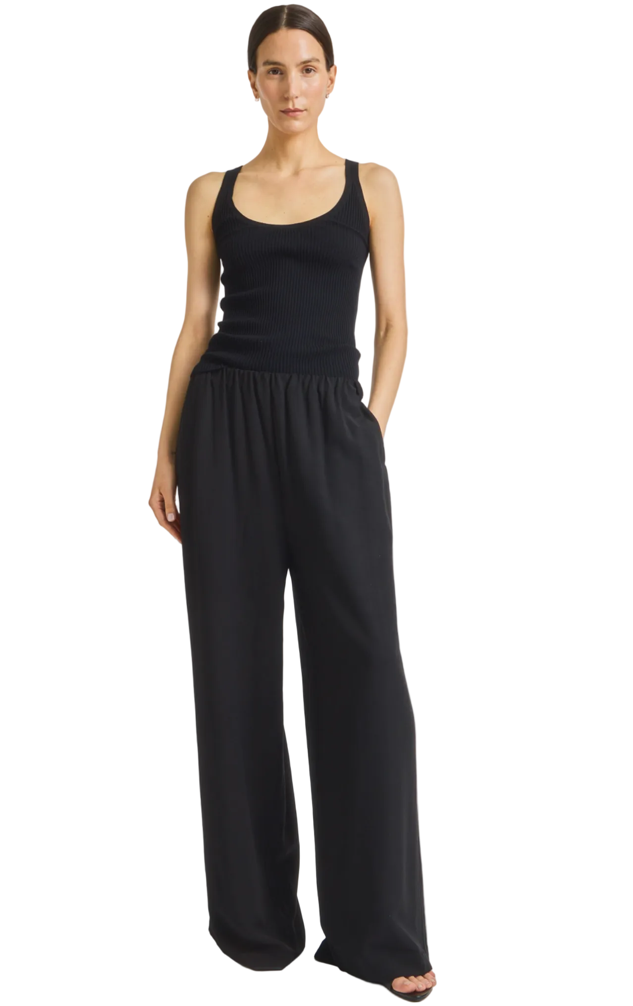 Saint Art New York Womens Bottoms Matte Paige Pull-on Pant