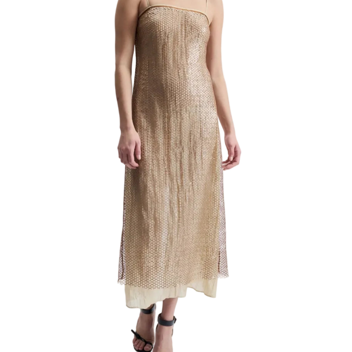 Orleans Mesh Sequin Dress