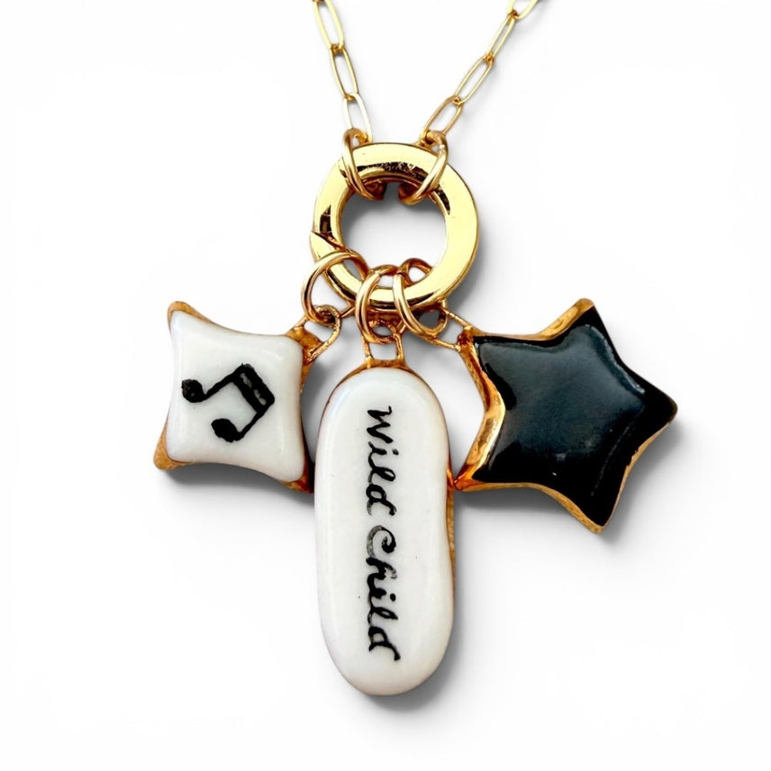Shá Parlé Womens Jewelry Wild Child Charm