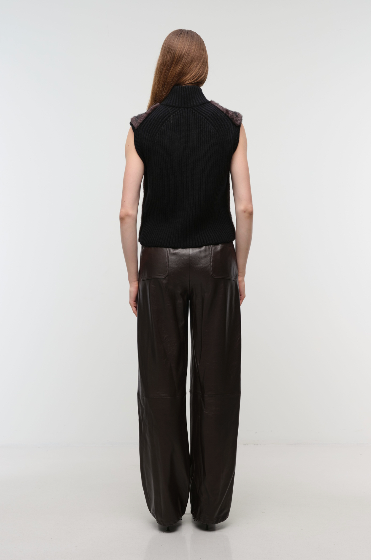 Simkhai Womens Jackets Luma Turtleneck Vest, image 3 of 3
