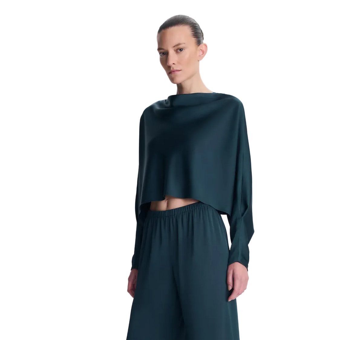 Simkhai Womens Novelty Tops XSmall / Dark Spruce Bearitz Top, image 1 of 3