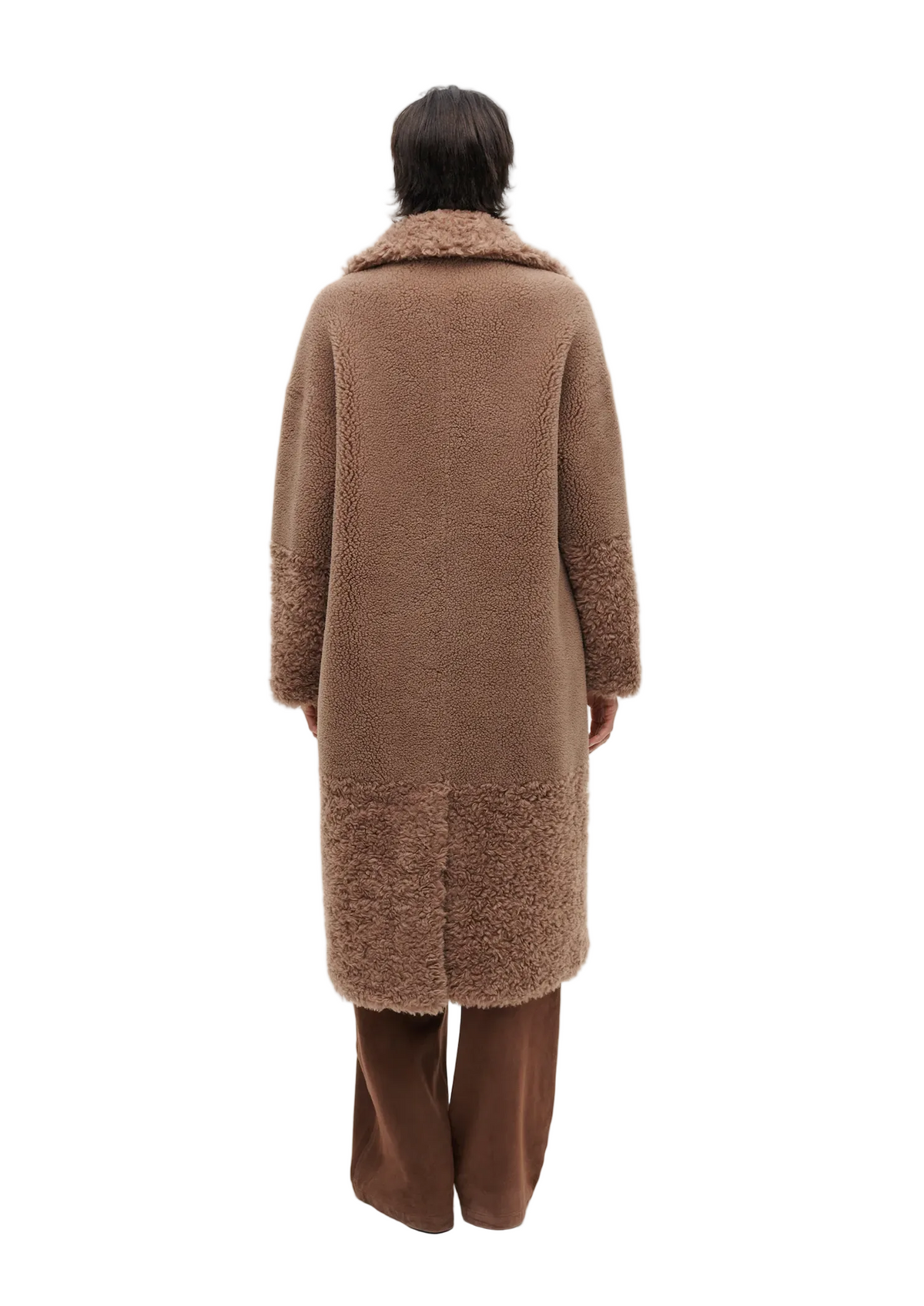 Studio AR Womens Jackets Floor Teddy Wool, image 4 of 4