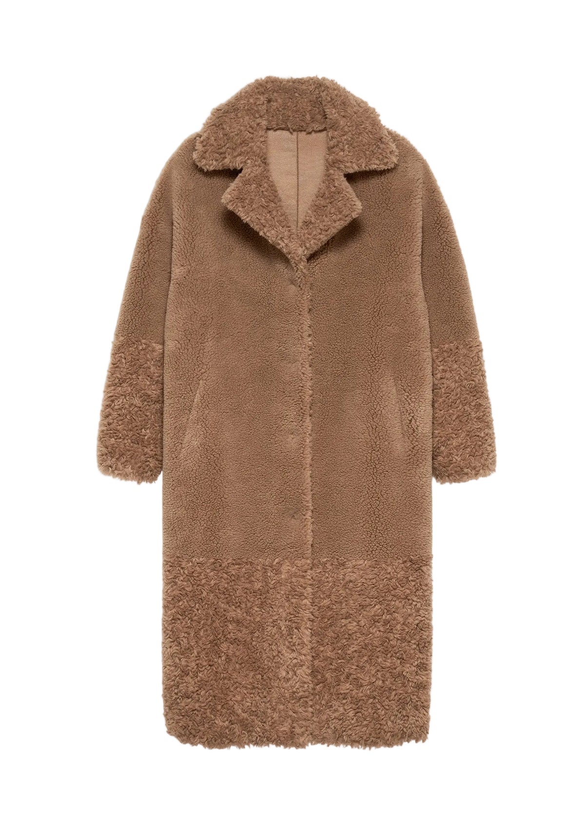 Studio AR Womens Jackets 34 / Camel Floor Teddy Wool, image 1 of 4