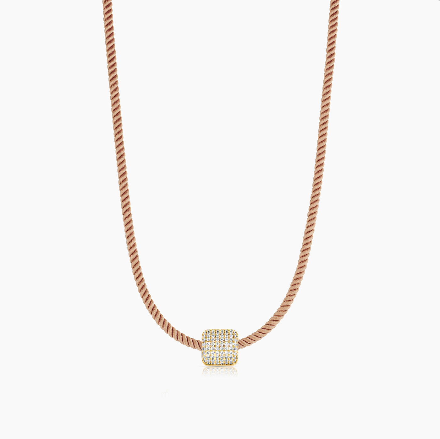 Thatch Womens Jewelry Celine Pavé Silk Cord Necklace