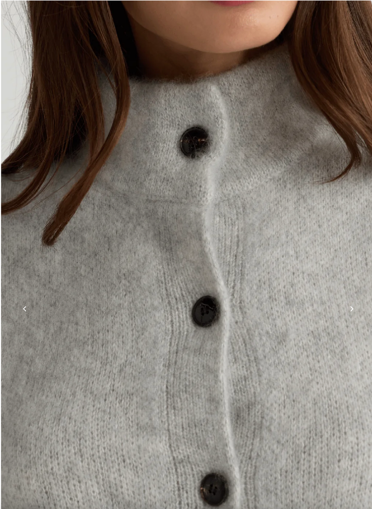 W Cashmere Quincy Cardigan, image 3 of 6