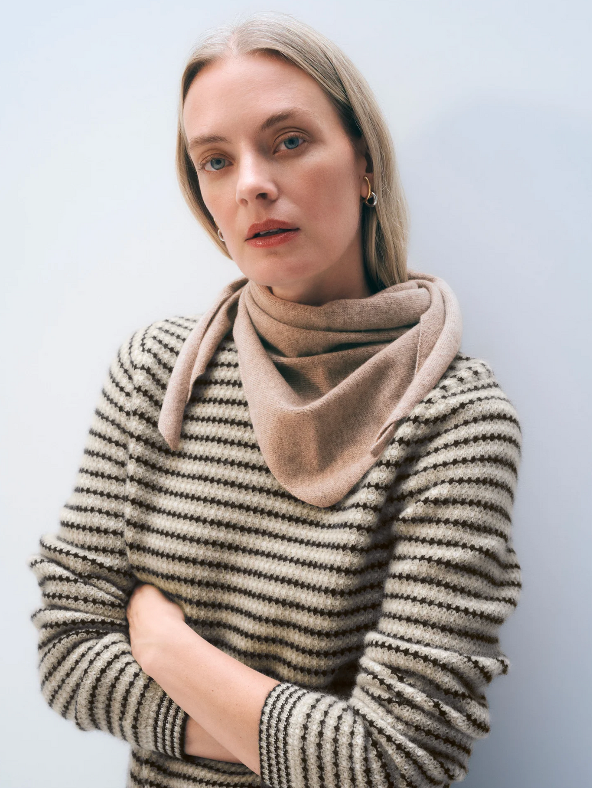 White & Warren Womens Accessories Cashmere Neckerchief