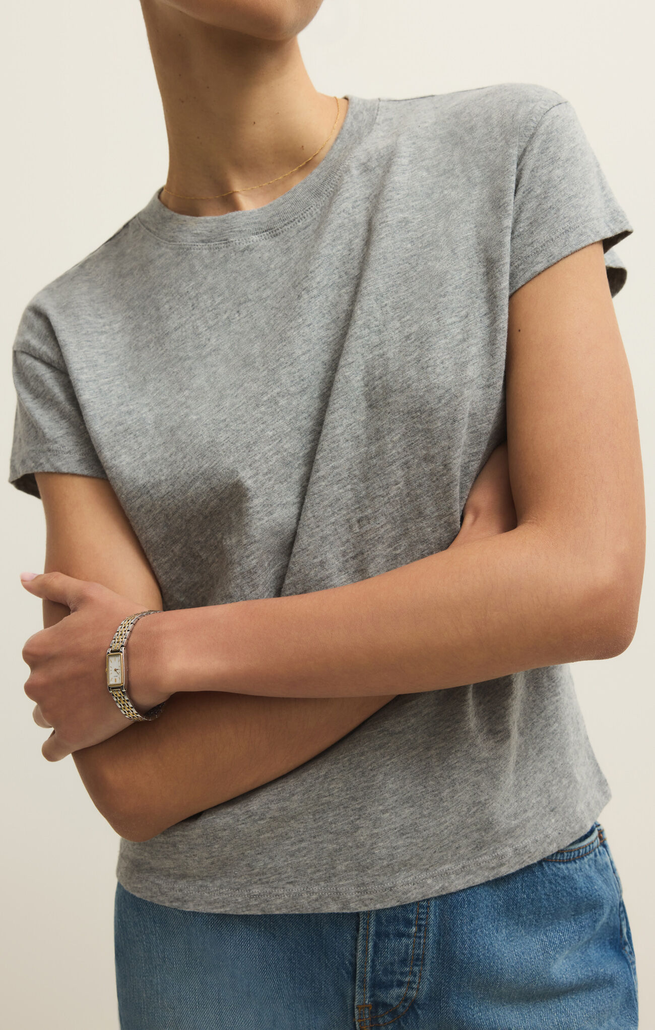 Z Supply Womens Basics Modern Slub Tee