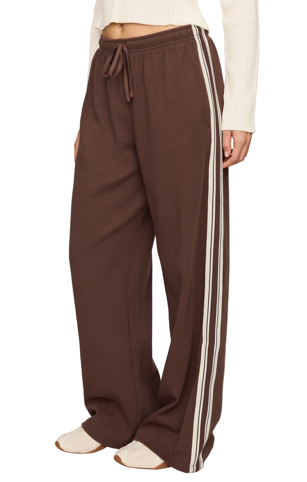 Z Supply Womens Bottoms XSmall / Dark Chocolate Breakaway Track Pant