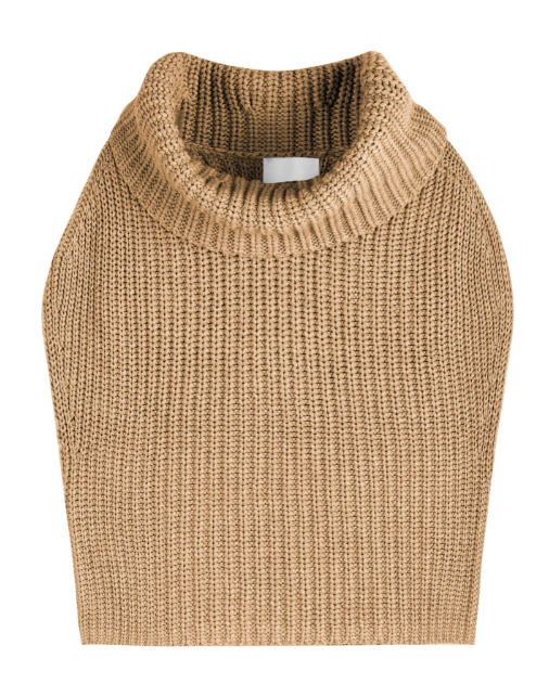 525 America Womens Sweaters Cate Sleeveless Turtleneck Sweater, image 2 of 3