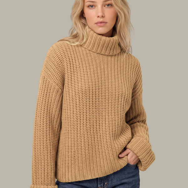 525 America Vida Chunky Turtleneck Pullover